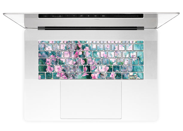 Botanique Punk Stickers Autocollants Clavier MacBook