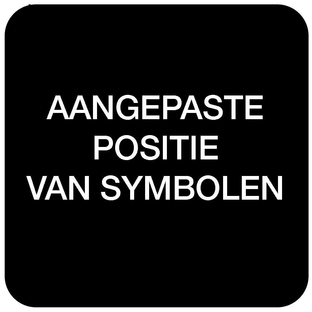 Aangepaste Positie van Symbolen