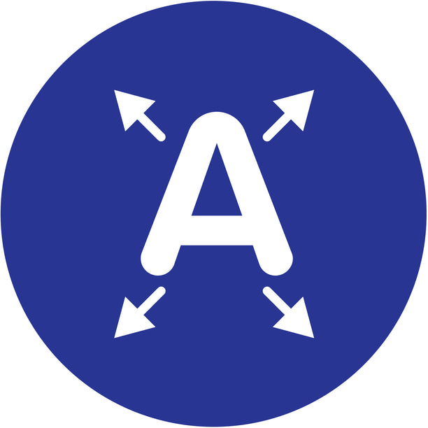 Größere Buchstaben