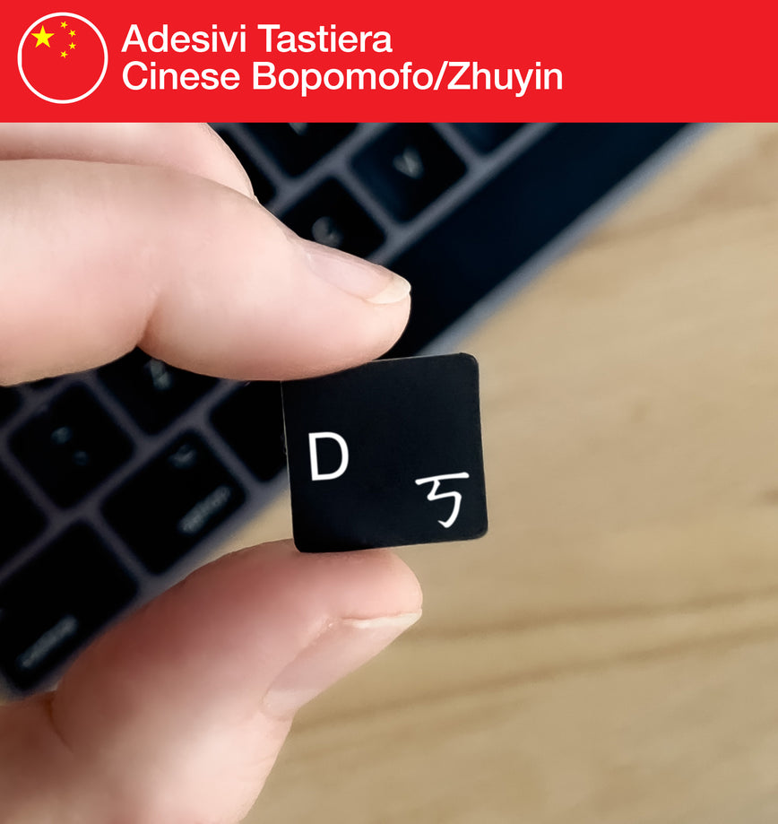 Adesivi Tastiera Cinese Bopomofo/Zhuyin