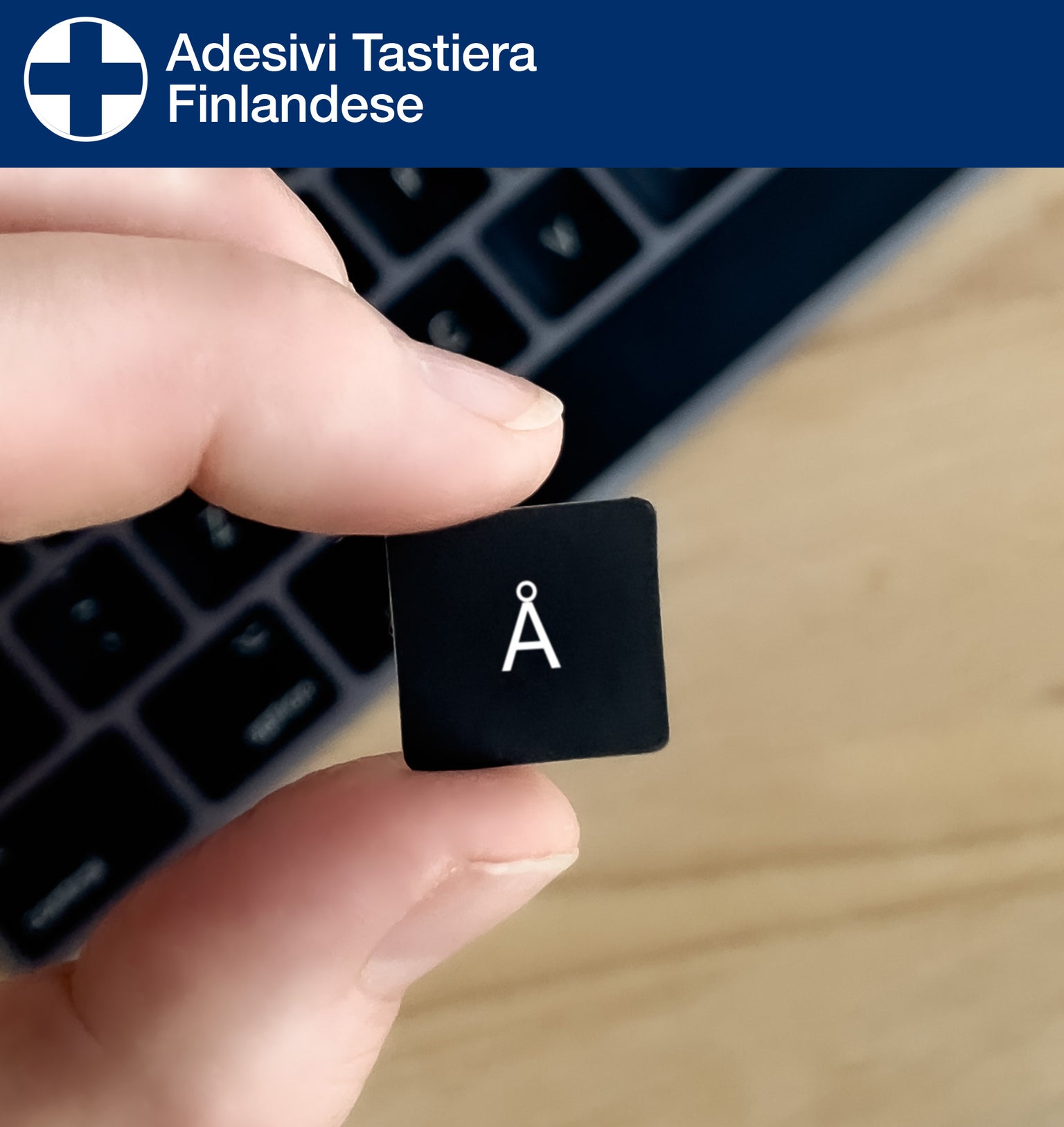 Adesivi Tastiera Finlandese