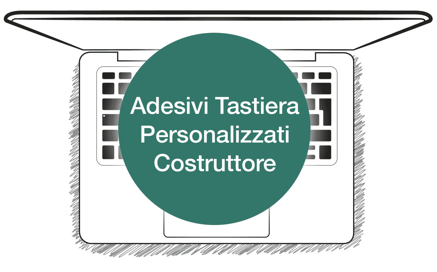 Adesivi Tastiera Personalizzati Construttore