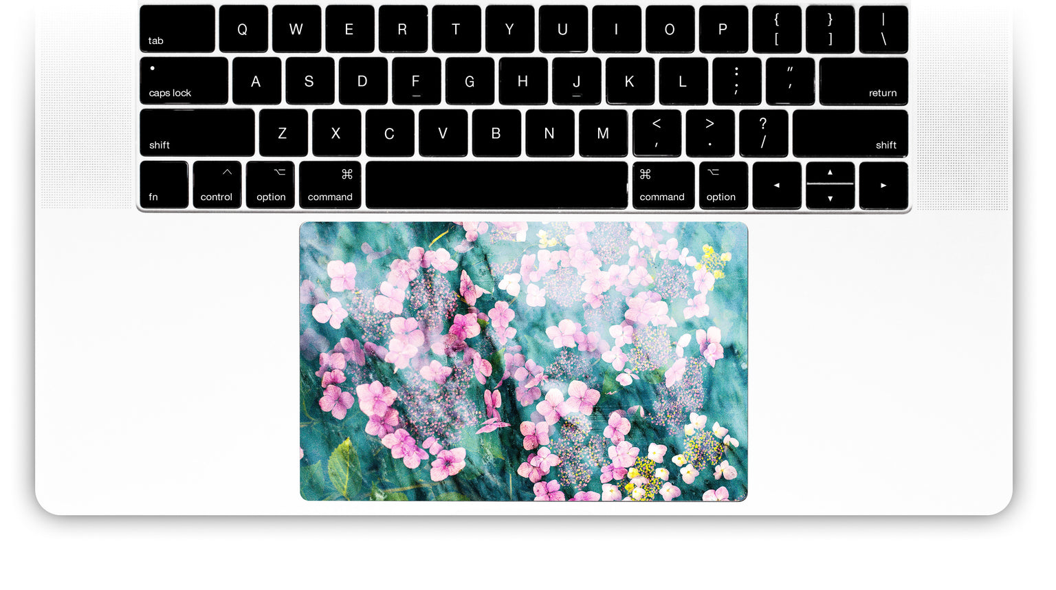Botanischer Punk MacBook-Trackpad-Aufkleber