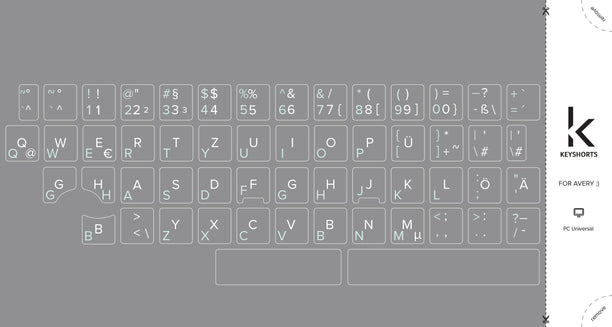 Benutzerdefinierte Tastaturaufkleber, echtes Projekt #5