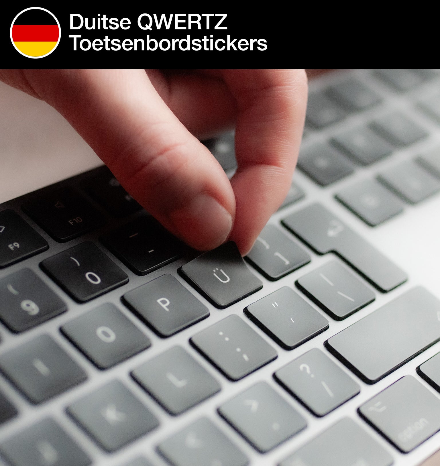 Duitse QWERTZ Toetsenbordstickers