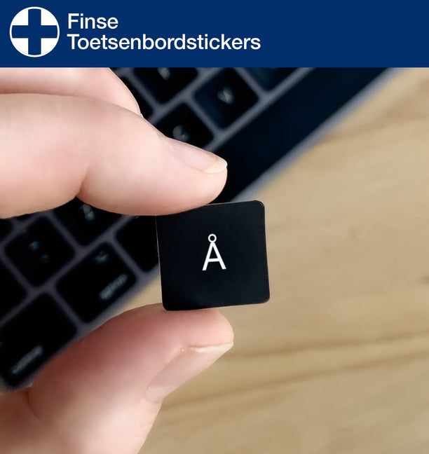 Finse Toetsenbordstickers