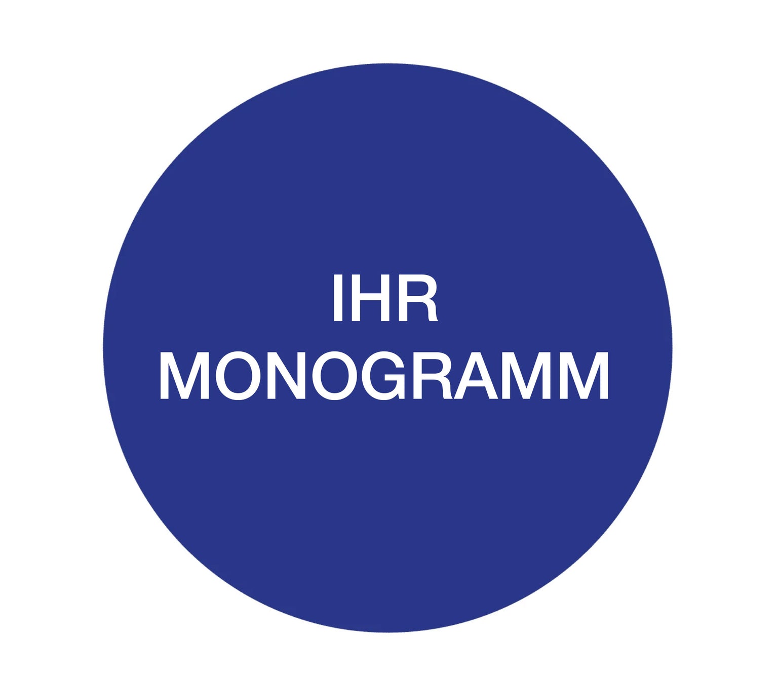 Ihr Monogramm