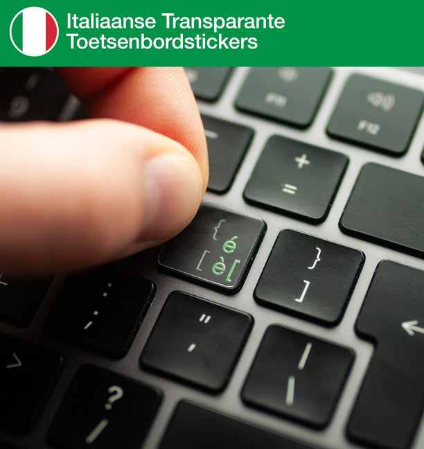 Italiaanse Transparante Toetsenbordstickers
