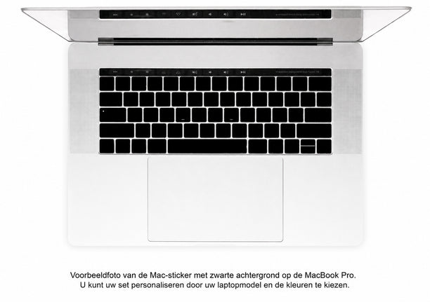 Lege en Witte Toetsenbordstickers