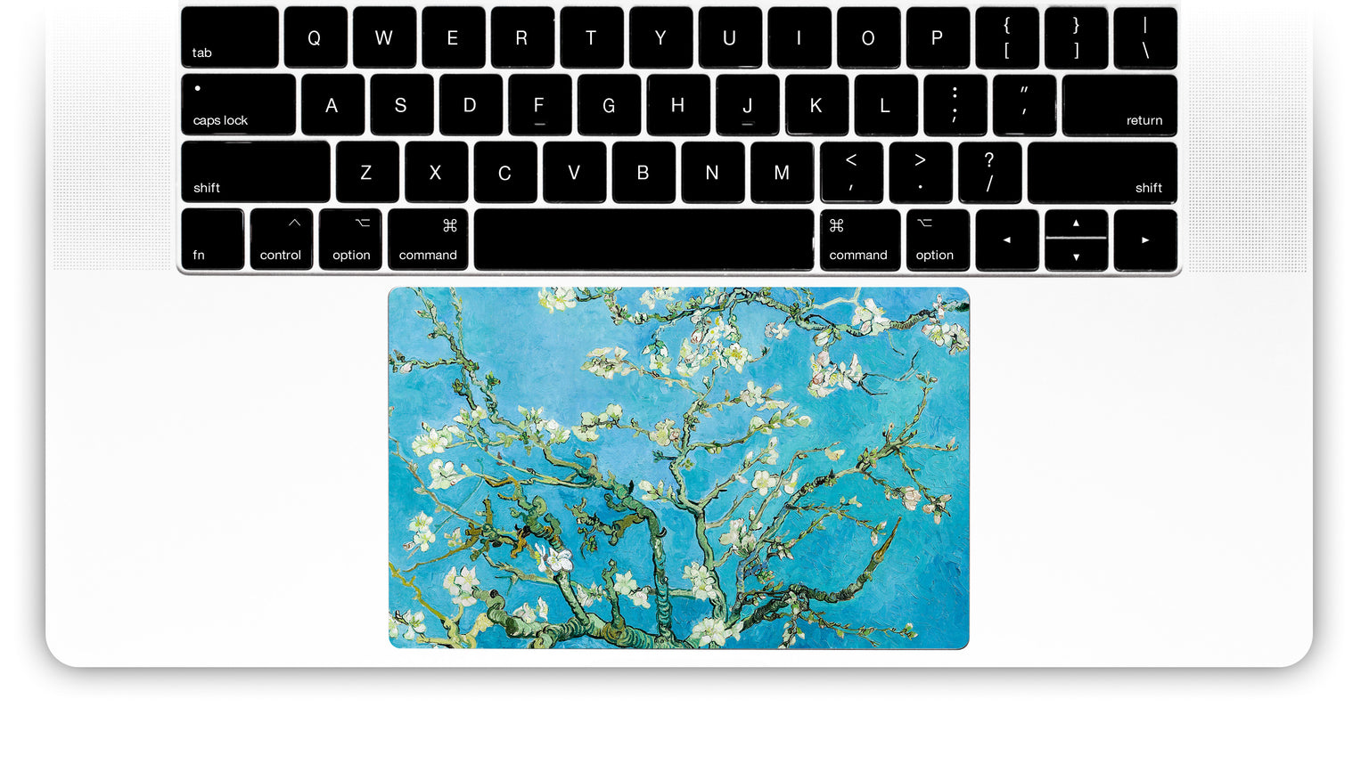 Mandorli in Fiore di Van Gogh Adesivo Per Trackpad MacBook