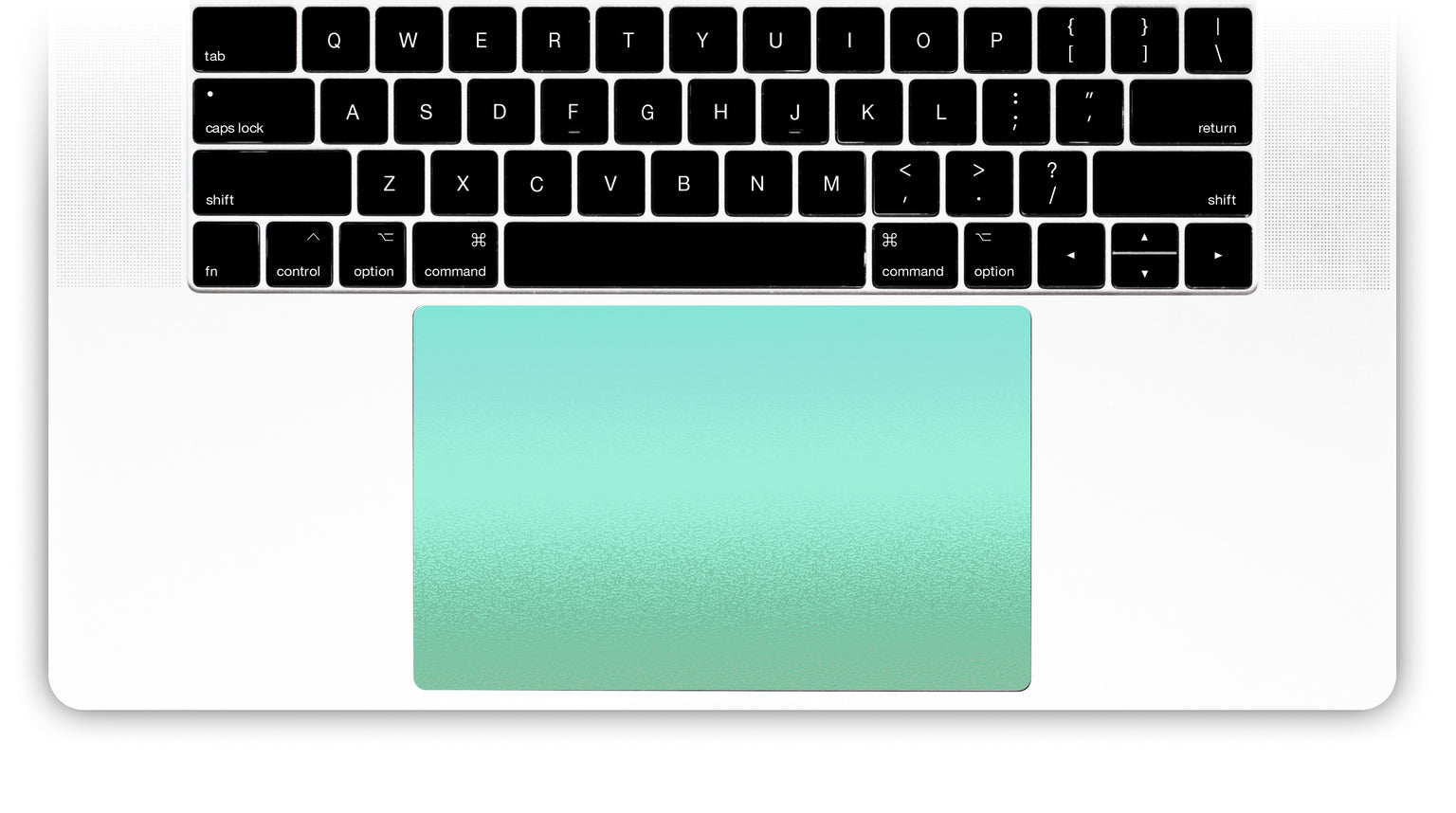 Meer aus Minze MacBook-Trackpad-Aufkleber