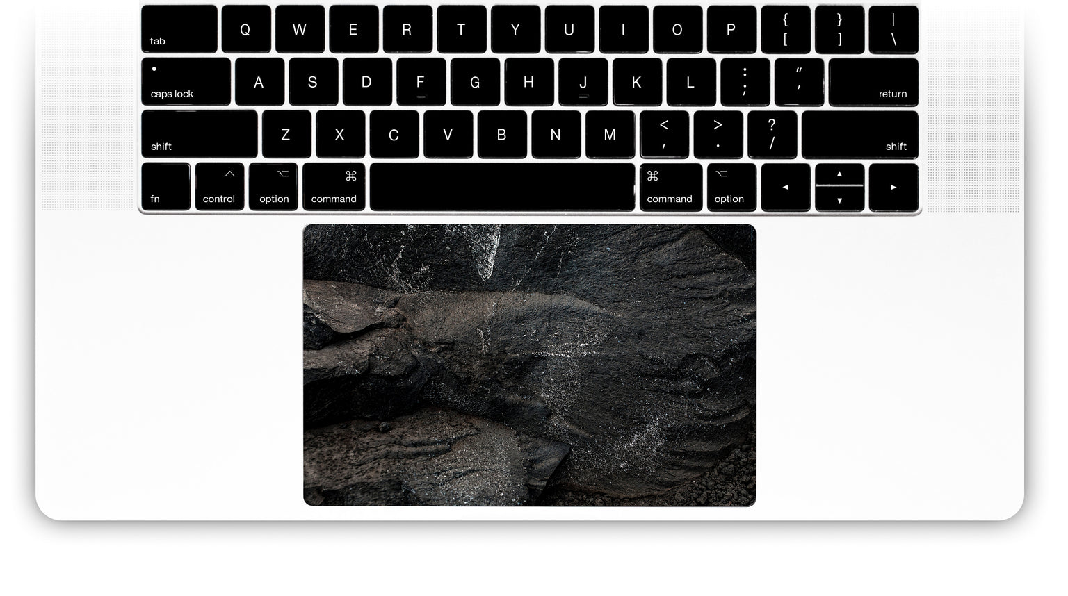 Nero Carbonio Adesivo Per Trackpad MacBook