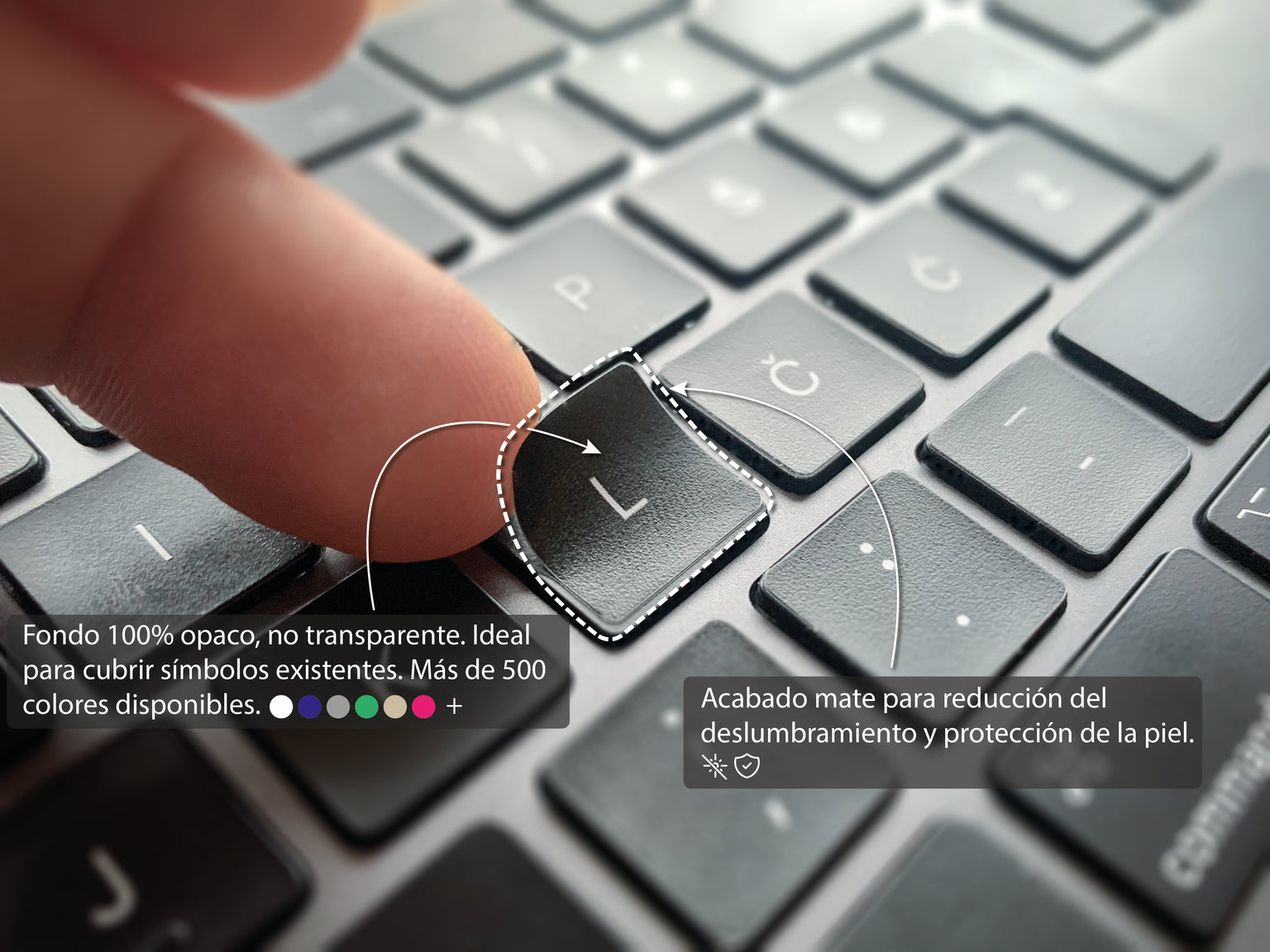 Pegatinas Teclado Neerlandés 3