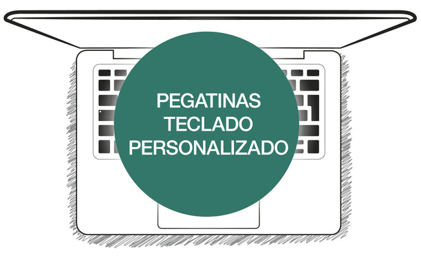 Pegatinas Teclado Personalizado