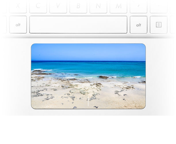 Strand von Fuerteventura PC-Trackpad-Aufkleber
