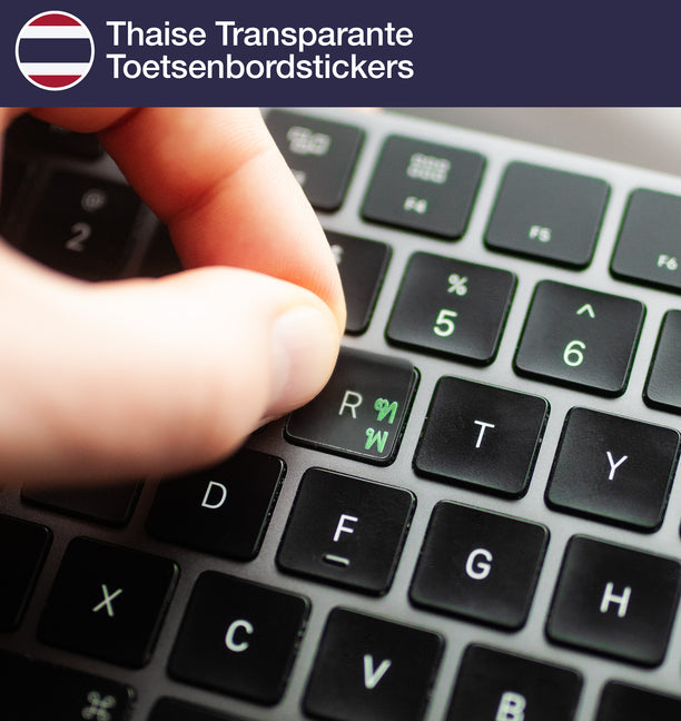 Thaise Transparante Toetsenbordstickers