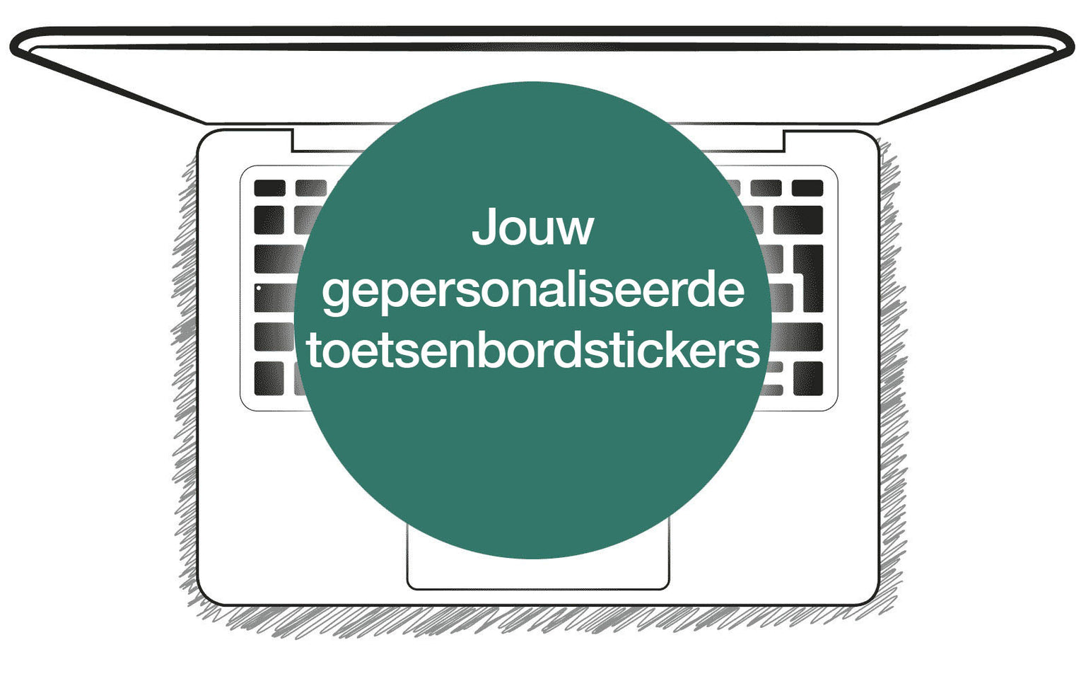 Toetsenbordstickers Op Maat