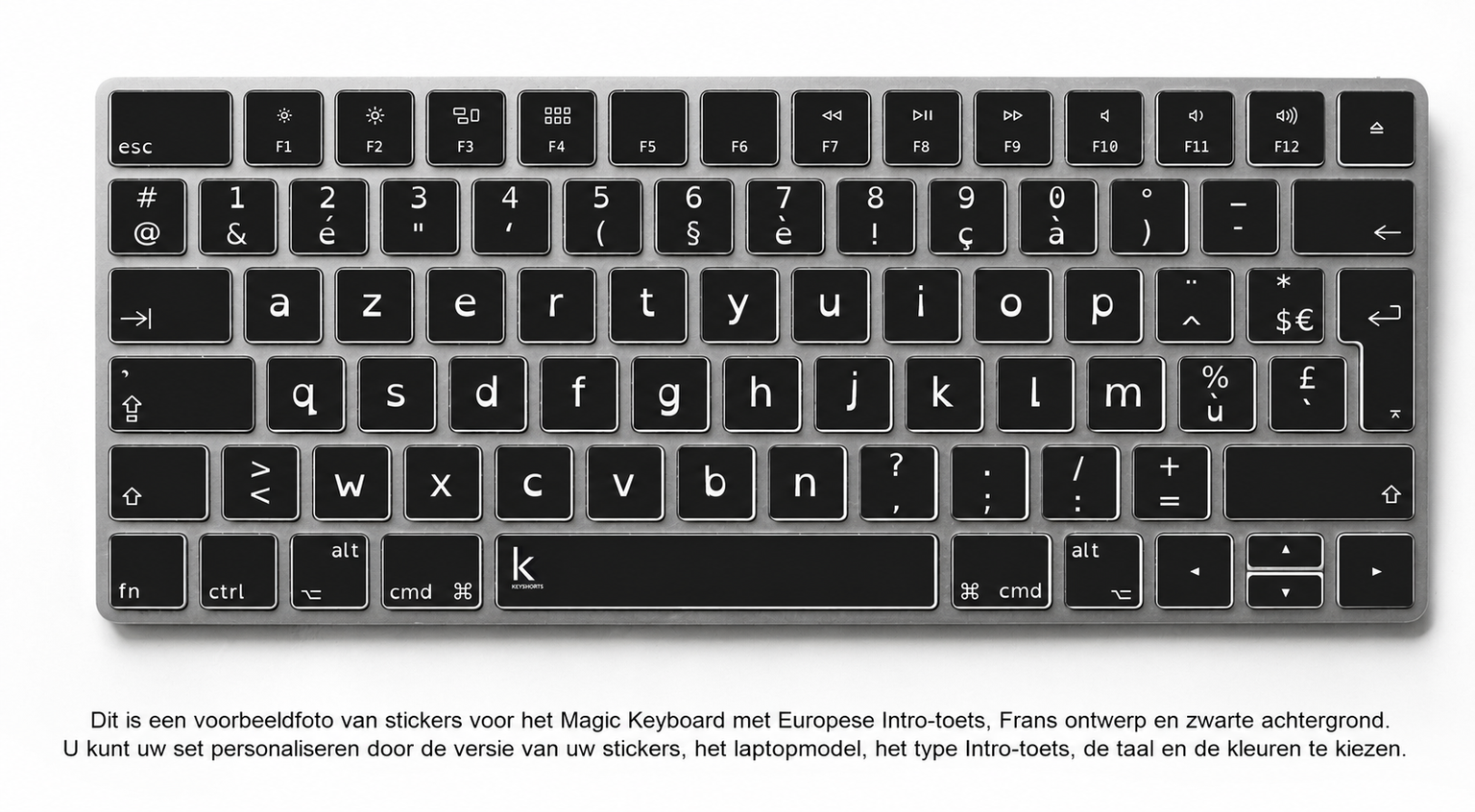 Toetsenbordstickers voor Dyslexie