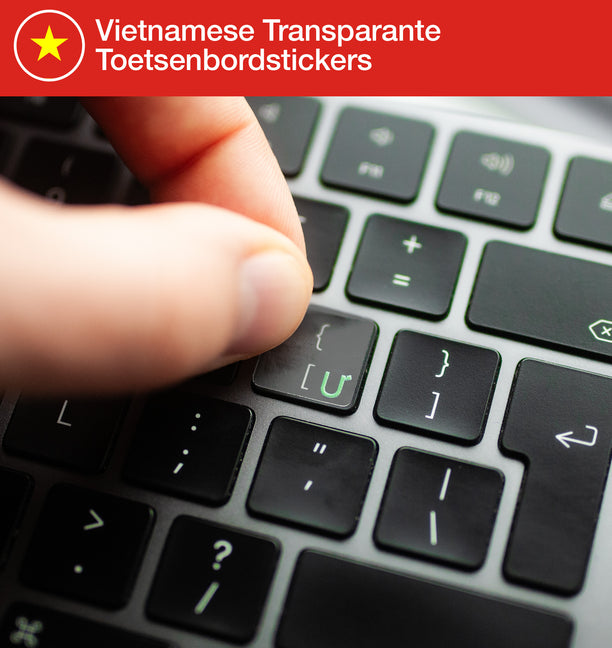 Vietnamese Transparante Toetsenbordstickers
