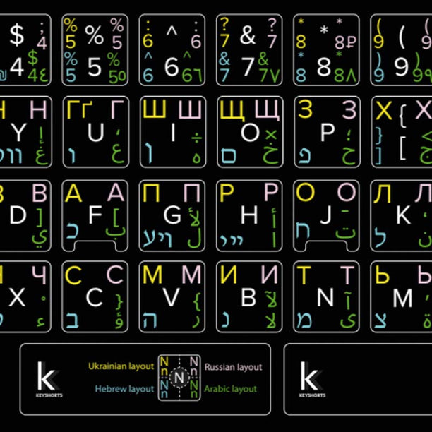 Autocollants de Clavier Personnalisés
