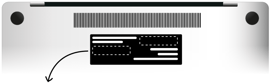 Adesivi Per Tastiera PC Portable MSI - Layout AZERTY, Caratteri Neri