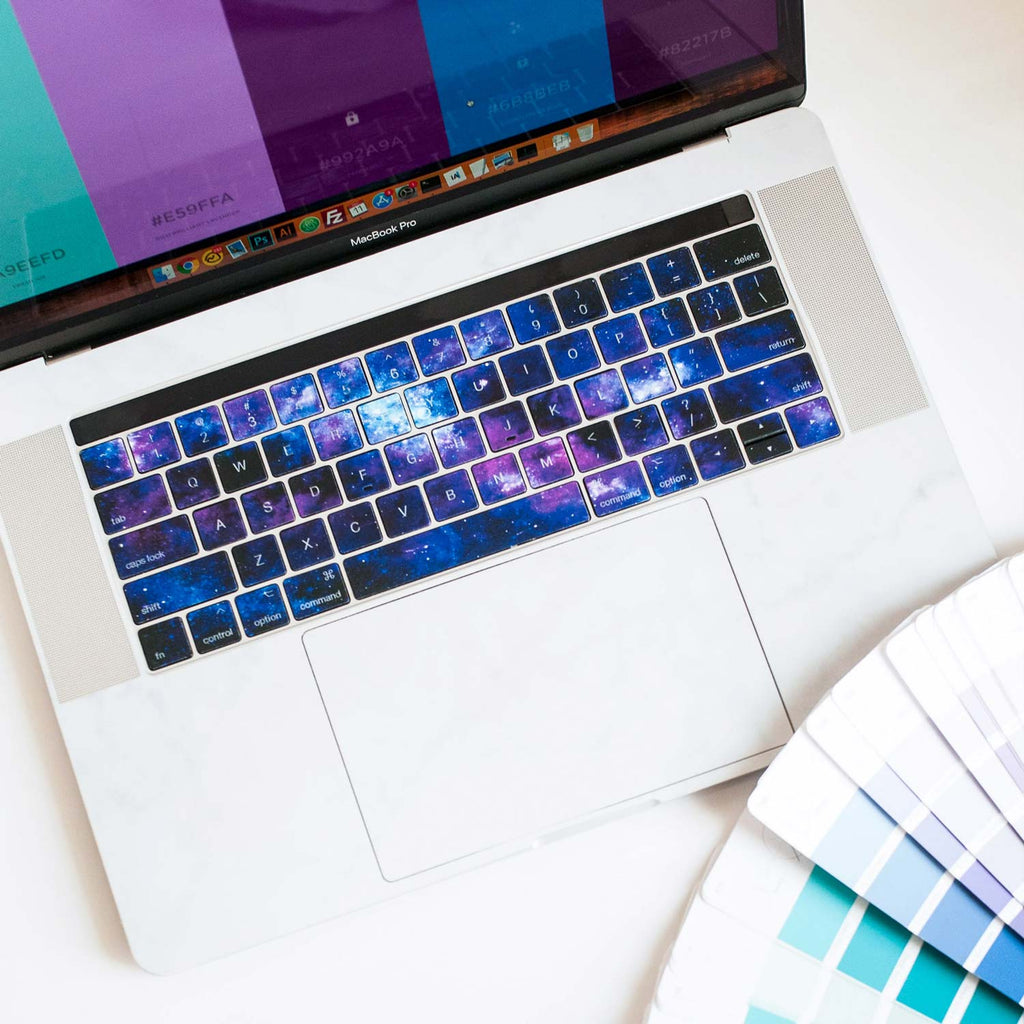 Stickers Autocollants Clavier pour MacBook et PC • Keyshorts